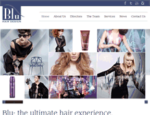Tablet Screenshot of bluhairdesign.com